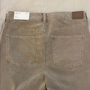American Eagle Outfitters Tan Corduroy Flare Pants